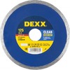 Диск алмазный отрезн.сплошной по керамограниту,мрамору,плитке DEXX CLEAN AQUA CUT