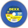 Диск алмазный отрезн.сплошной по керамограниту,мрамору,плитке DEXX CLEAN AQUA CUT