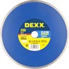 Диск алмазный отрезн.сплошной по керамограниту,мрамору,плитке DEXX CLEAN AQUA CUT