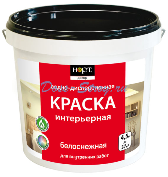 Нортовская краска интерьерная Нортовская краска интерьерная