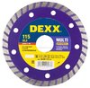 Диск алмазный отрезной сегментир.по бетону,кирпичу,камню DEXX MULTI UNIVERSAL
